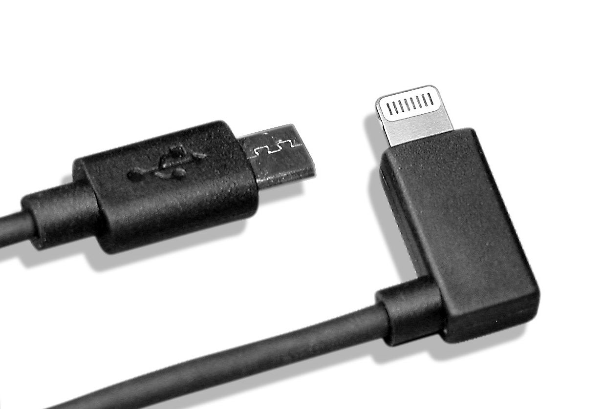 vegetation Paine Gillic købe USB Micro B Cable for Lightning 400mm (L90-B-4) | Redpark